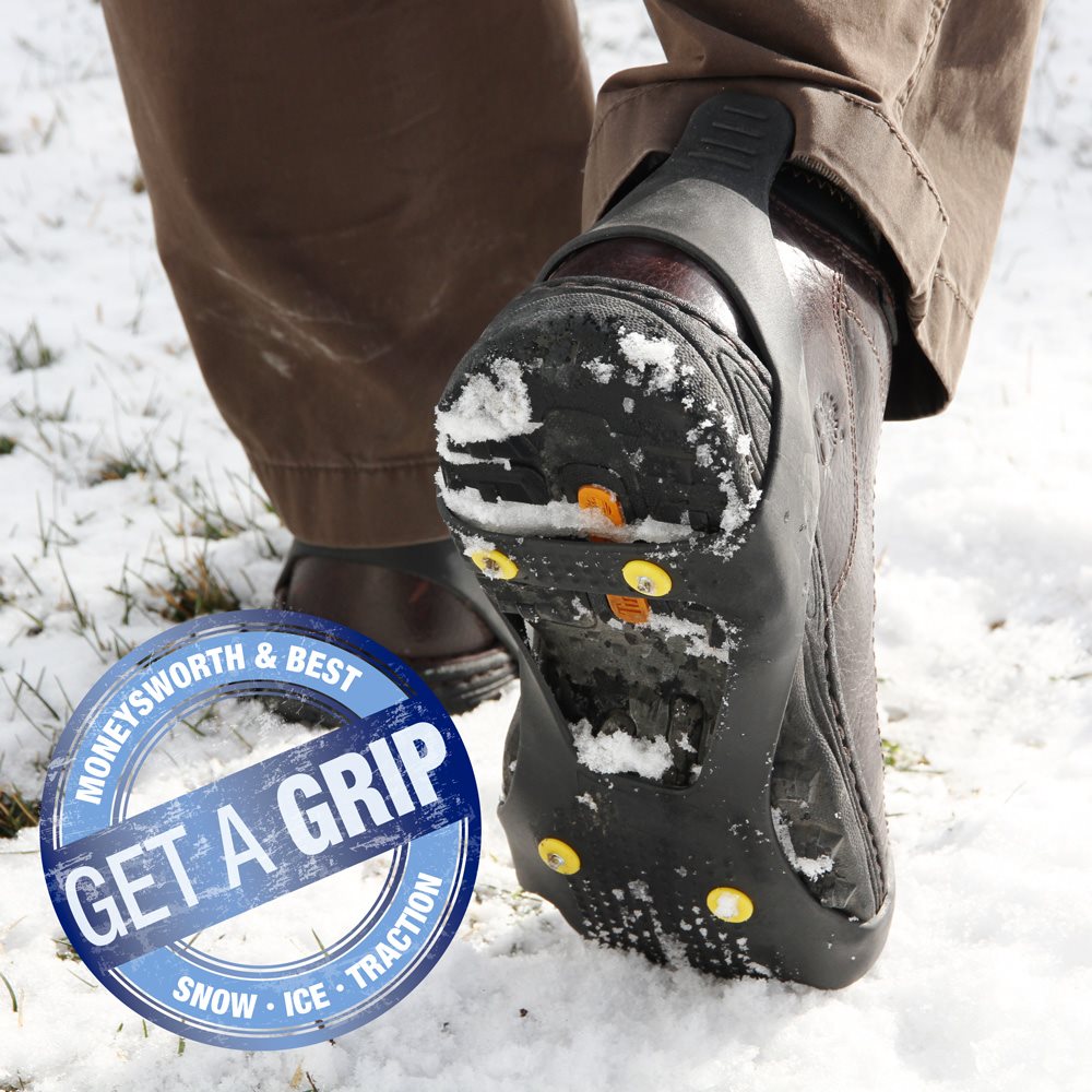 Ice grips for shoes on sale poundworld